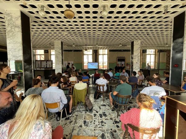 Atelier prganisé avec les acteurs publics pour échanger sur les modèles économiques de l'occupation temporaire