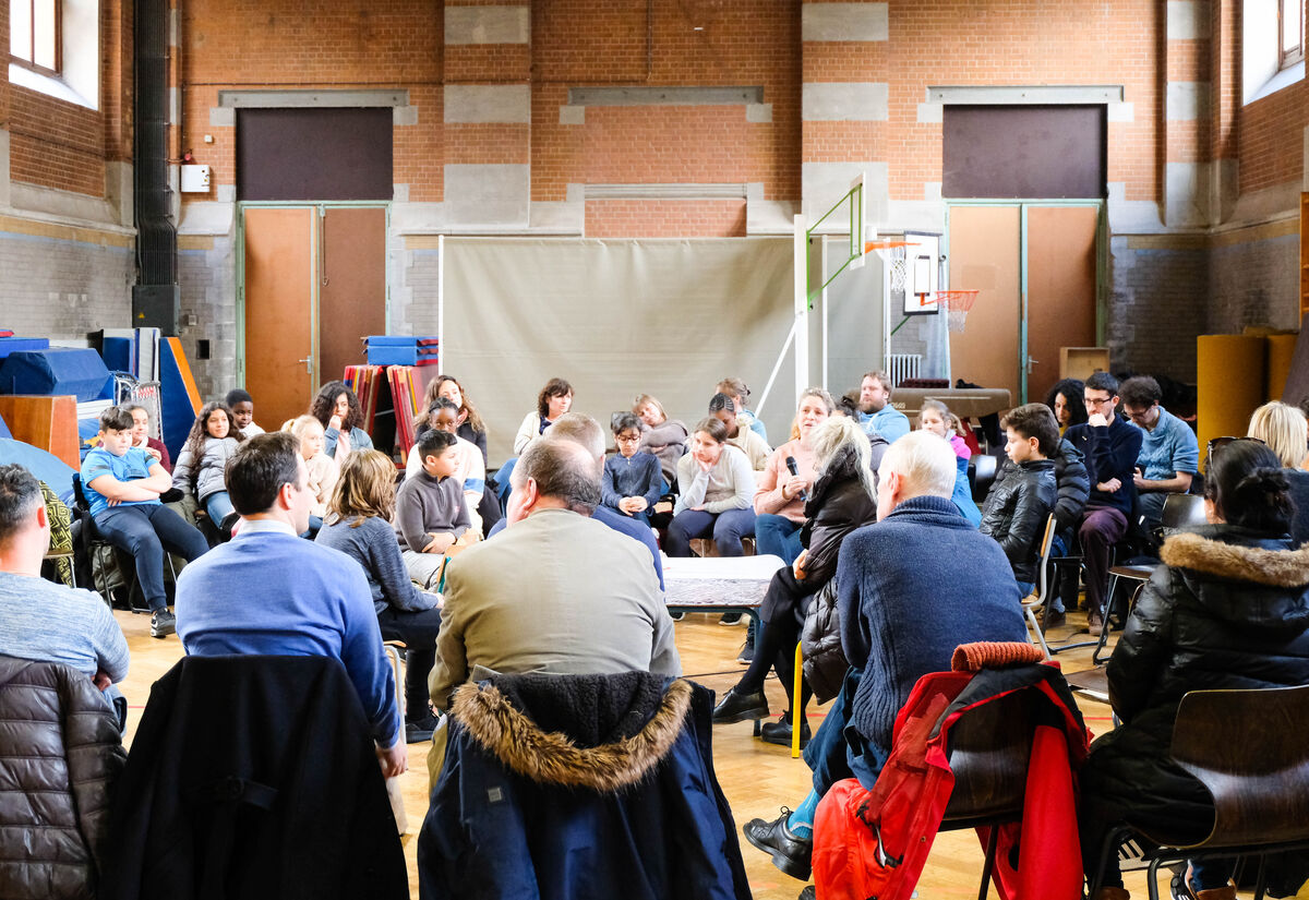 Discussieforum met leerlingen en leerkrachten
